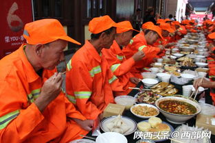 西安大唐西市举办中秋家宴公益活动，传递餐饮温暖